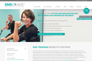 ems-lounge.de/de/standorte/bayreuth-zentrum - Personal Trainer Bayreuth