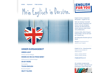englishforyou.de - Englischlehrer Dorsten
