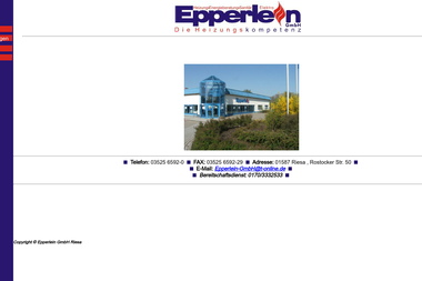 epperlein-gmbh.de - Wasserinstallateur Riesa