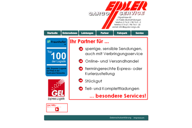 eppler-cargo.de - Umzugsunternehmen Albstadt