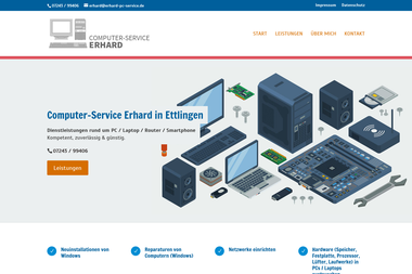erhard-pc-service.de - Computerservice Ettlingen