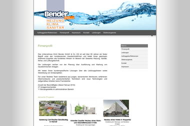 erich-bender.de - Wasserinstallateur Nordhorn