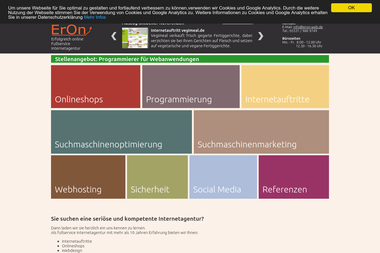 eron-web.de - Werbeagentur Holzminden