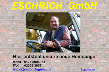 eschrich-gmbh.de - Tiefbauunternehmen Kierspe