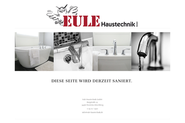 eule-haustechnik.de - Wasserinstallateur Warstein