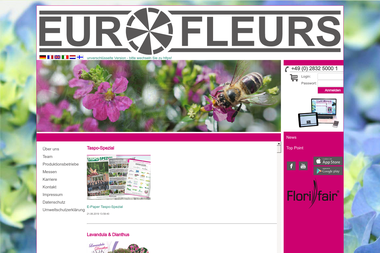 eurofleurs.de - Gärtner Kevelaer