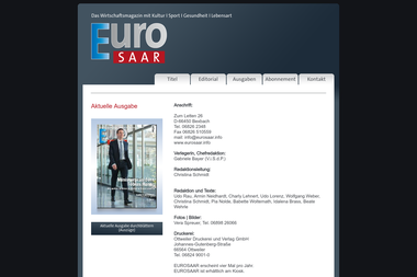 eurosaar.info/de/kat.php - Druckerei Bexbach
