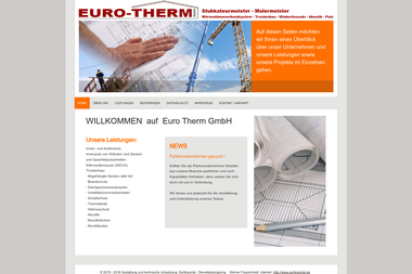 euro-therm-gmbh.de - Trockenbau Neuss