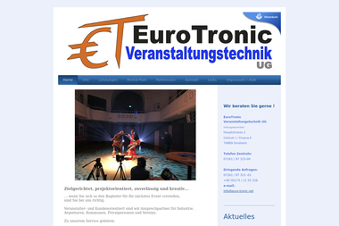 euro-tronic.net - Catering Services Sinsheim