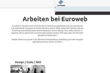 euroweb-karriere.de/de/viersen - Web Designer Viersen