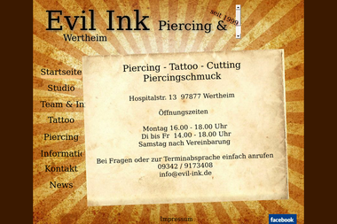 evil-ink.de - Tätowierer Wertheim