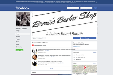 facebook.com/pages/Bernies-Barber-Shop/171363716240863 - Barbier Herford