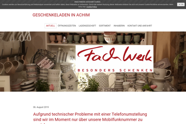 fachwerk-achim.net - Geschenkartikel Großhandel Achim
