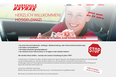 fahrschulebayrak.com - Fahrschule Mainz