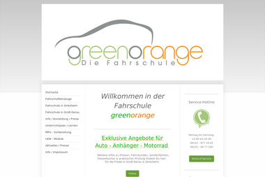 fahrschule-greenorange.de - Fahrschule Griesheim