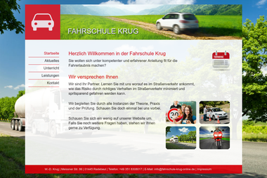 fahrschule-krug-online.de - Fahrschule Radebeul