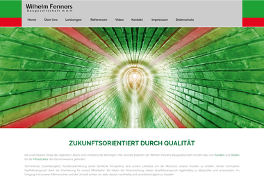 fenners-bau.de - Straßenbauunternehmen Neukirchen-Vluyn