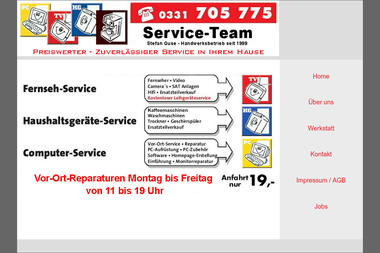 fernseh-service-team.de - Haustechniker Potsdam