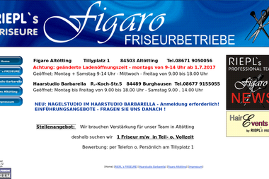 figaro-online.de - Friseur Burghausen