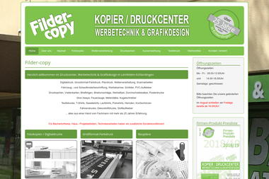 filder-copy.de - Grafikdesigner Leinfelden-Echterdingen