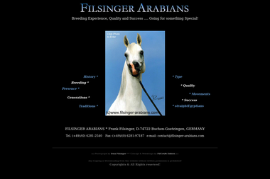 filsinger-arabians.com - Tiermedizin Buchen
