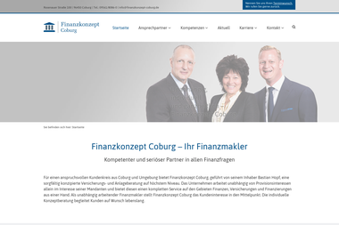 finanzkonzept-coburg.de - Finanzdienstleister Coburg