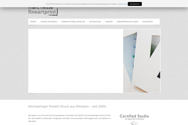 fineart-online.biz - Web Designer Potsdam