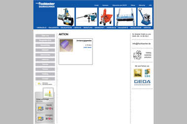 fischbacher.de - Baumaschinenverleih München