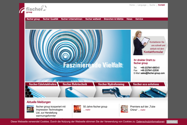 fischer-group.com - Förderbänder Hersteller Achern
