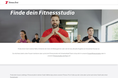 fitnessfirst.de/clubs/hannover-mitte-georgstrasse - Personal Trainer Hannover