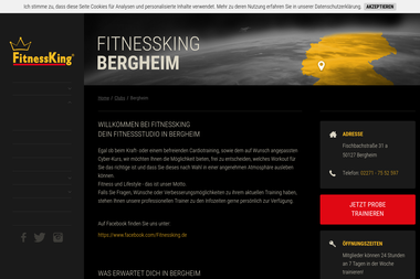 fitnessking.de/clubs/bergheim.html - Personal Trainer Bergheim