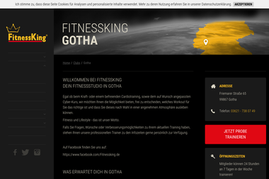 fitnessking.de/clubs/gotha.html - Personal Trainer Gotha