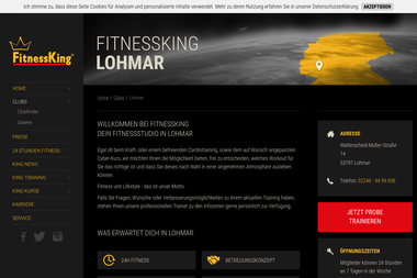 fitnessking.de/clubs/lohmar.html - Personal Trainer Lohmar
