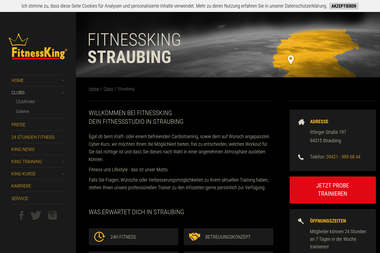 fitnessking.de/clubs/straubing.html - Personal Trainer Straubing