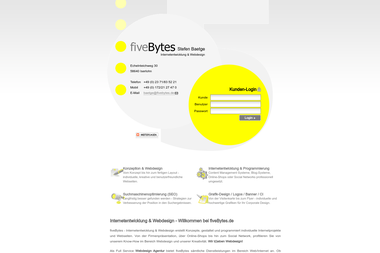 fivebytes.de - Web Designer Iserlohn