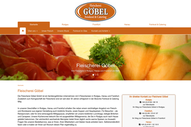 fleischerei-goebel.de - Catering Services Rodgau