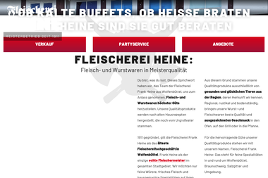 fleischerei-heine.de - Catering Services Wolfenbüttel