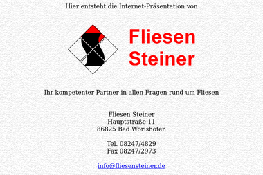 fliesensteiner.com - Baustoffe Bad Wörishofen