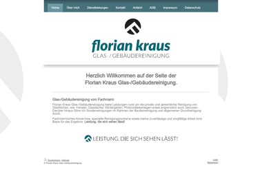florian-kraus-gebaeudereinigung.de - Reinigungskraft Schwabach
