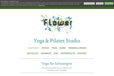 flower-yoga.de - Yoga Studio Bielefeld