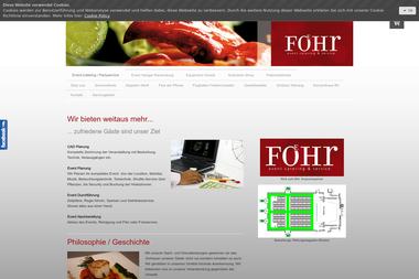 foehr-gastronomie.de - Catering Services Friedrichshafen