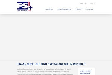 fondsservice2plus.de - Finanzdienstleister Rostock