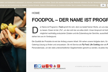 foodpol.com - Catering Services Hamburg