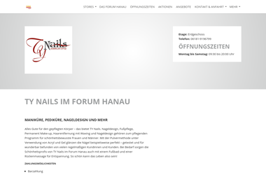 forum-hanau.net/shop/ty-nails - Nagelstudio Hanau