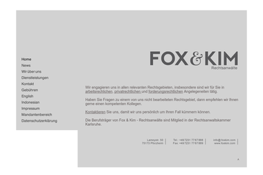 foxkim.com - Inkassounternehmen Pforzheim