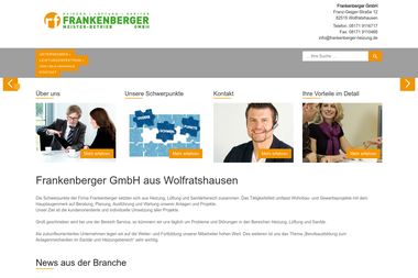 frankenberger-heizung.de - Klimaanlagenbauer Wolfratshausen