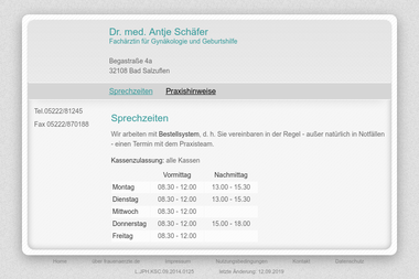 frauenaerzte.de/antjeschaefer - Dermatologie Bad Salzuflen