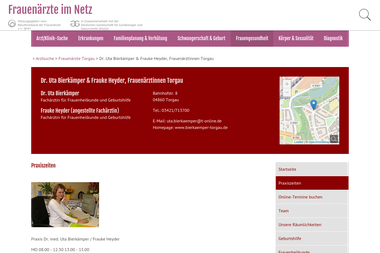 frauenaerzte-im-netz.de/aerzte/arzt_630_2.html - Dermatologie Torgau