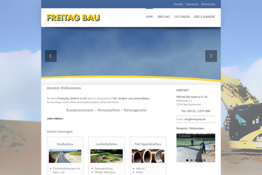freitag-bau.com - Straßenbauunternehmen Bad Oeynhausen