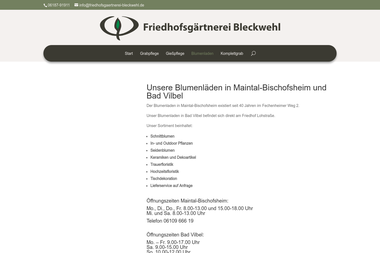friedhofsgaertnerei-bleckwehl.de/index.php/pages/blumenladen - Blumengeschäft Maintal